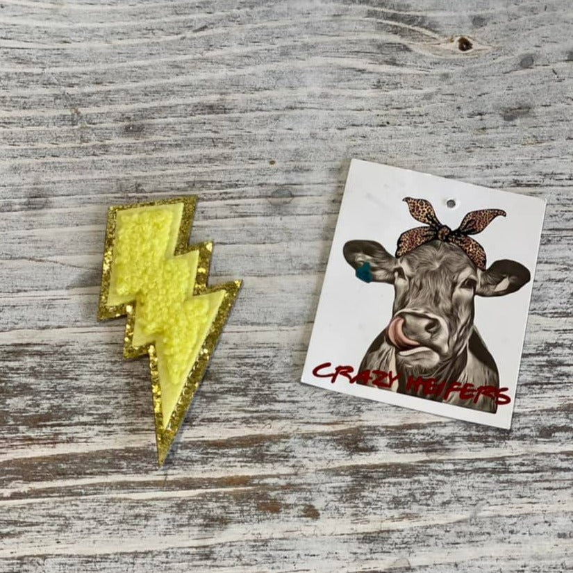 Chenille Patches-Stick On