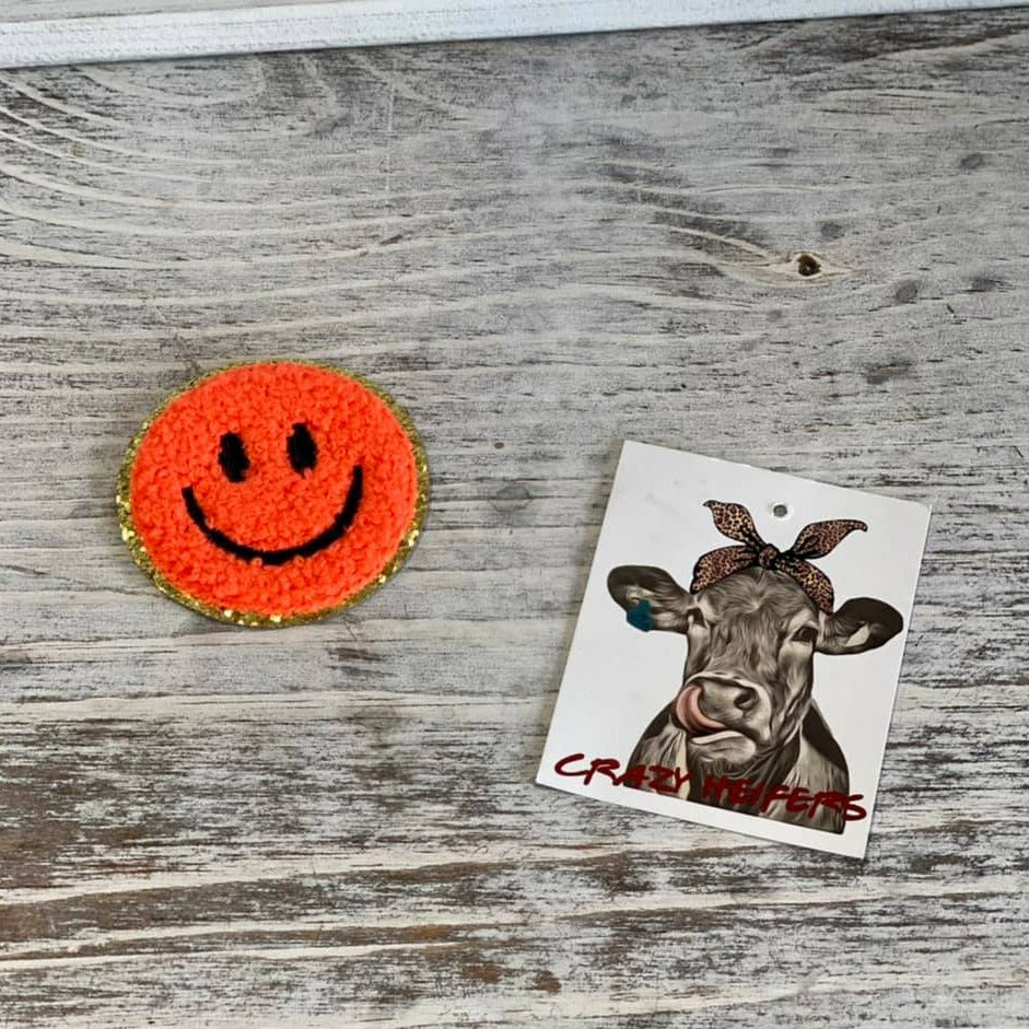 Chenille Patches-Stick On