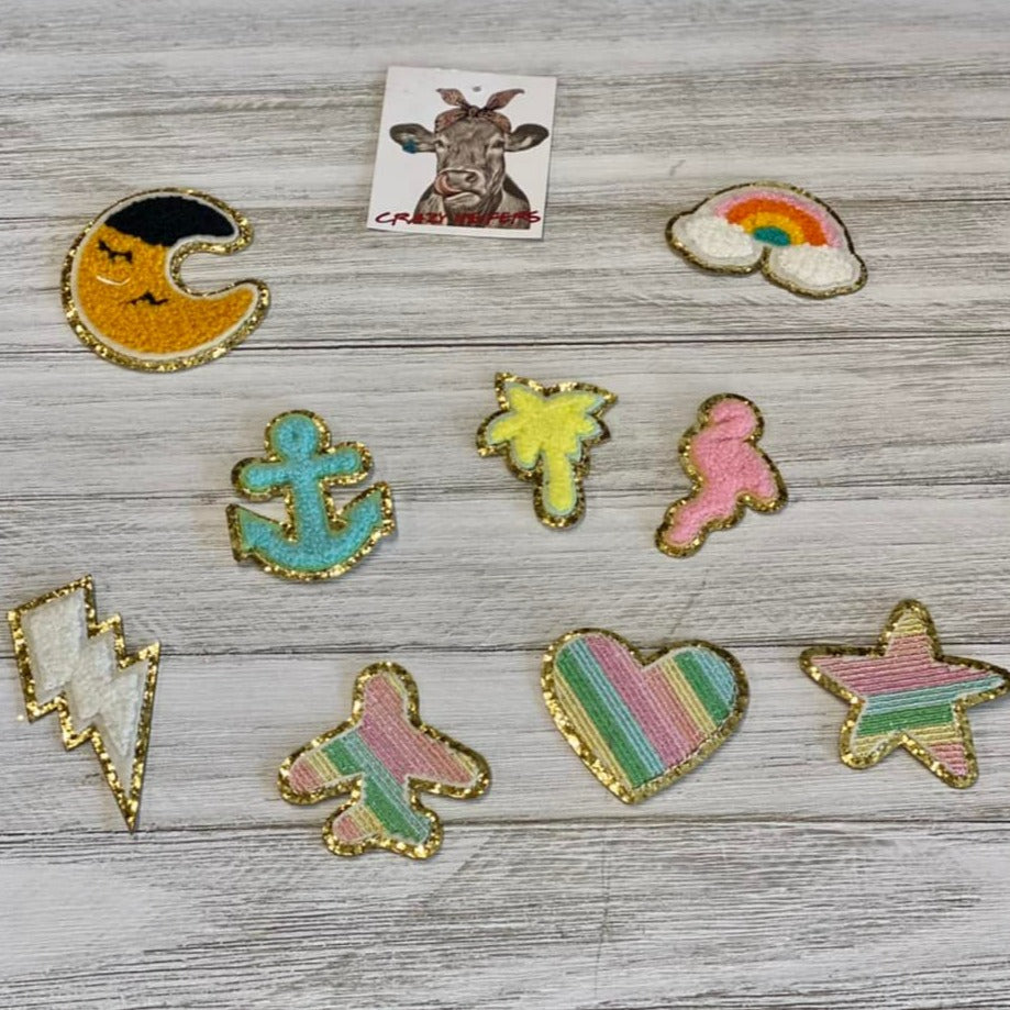 Chenille Patches-Iron on