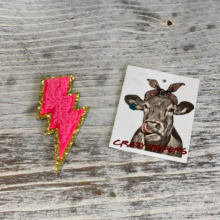 Chenille Patches-Stick On