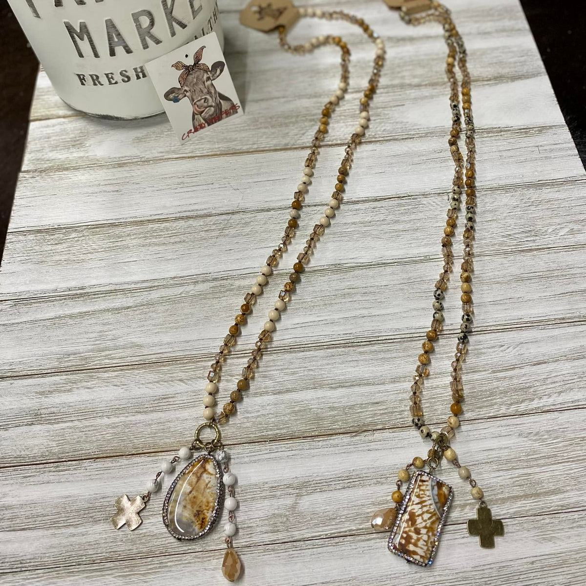 Ellipse Pendant Necklace