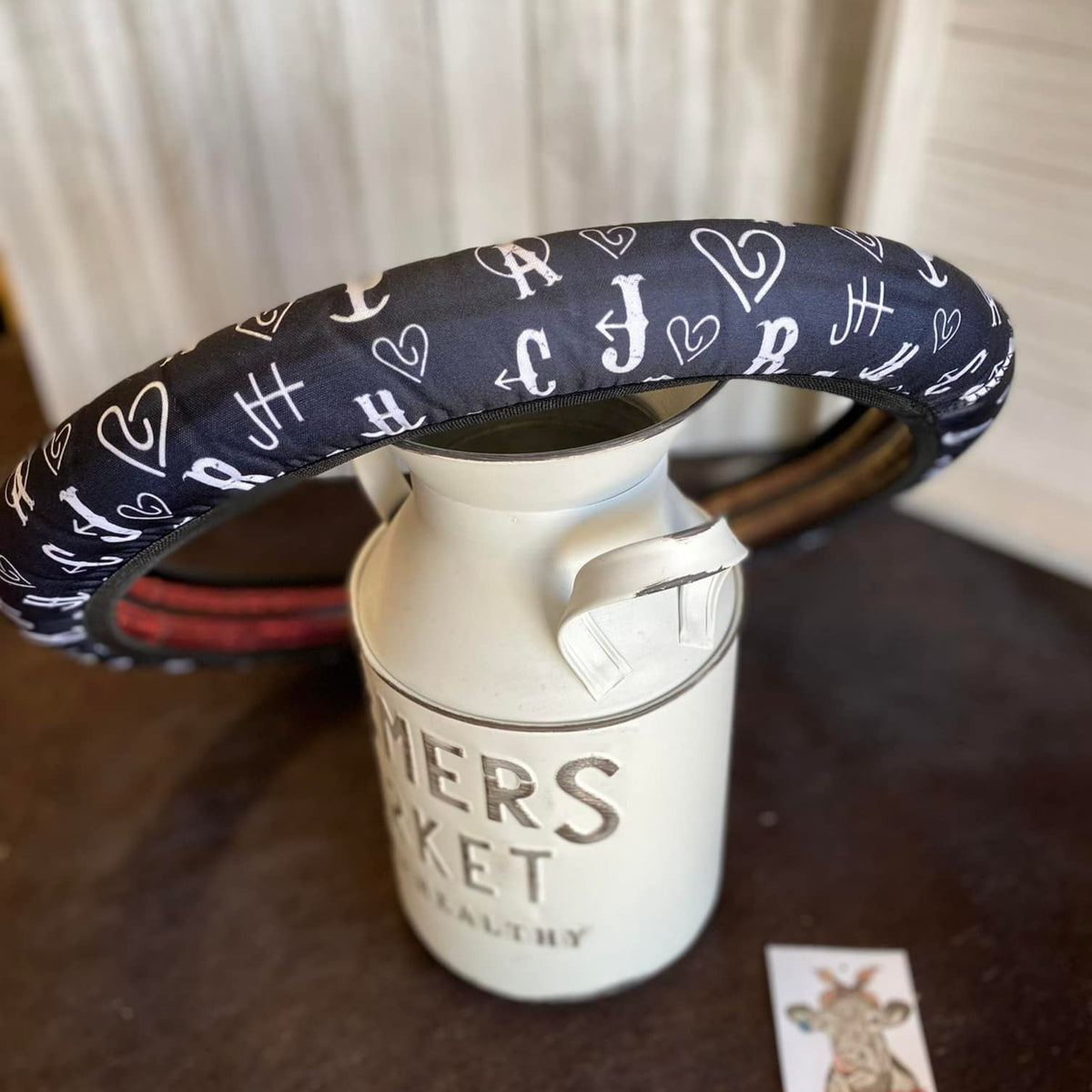 Neoprene Steering Wheel Cover-NEW Colors