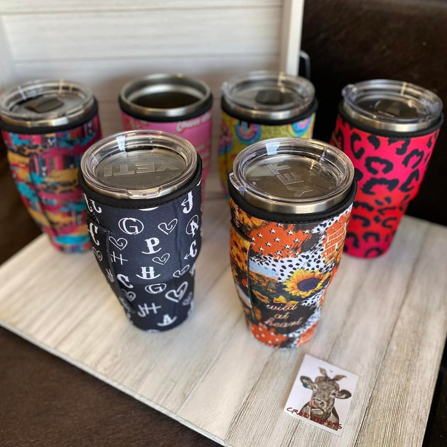 Neoprene 30oz Tumbler Covers W/Handle