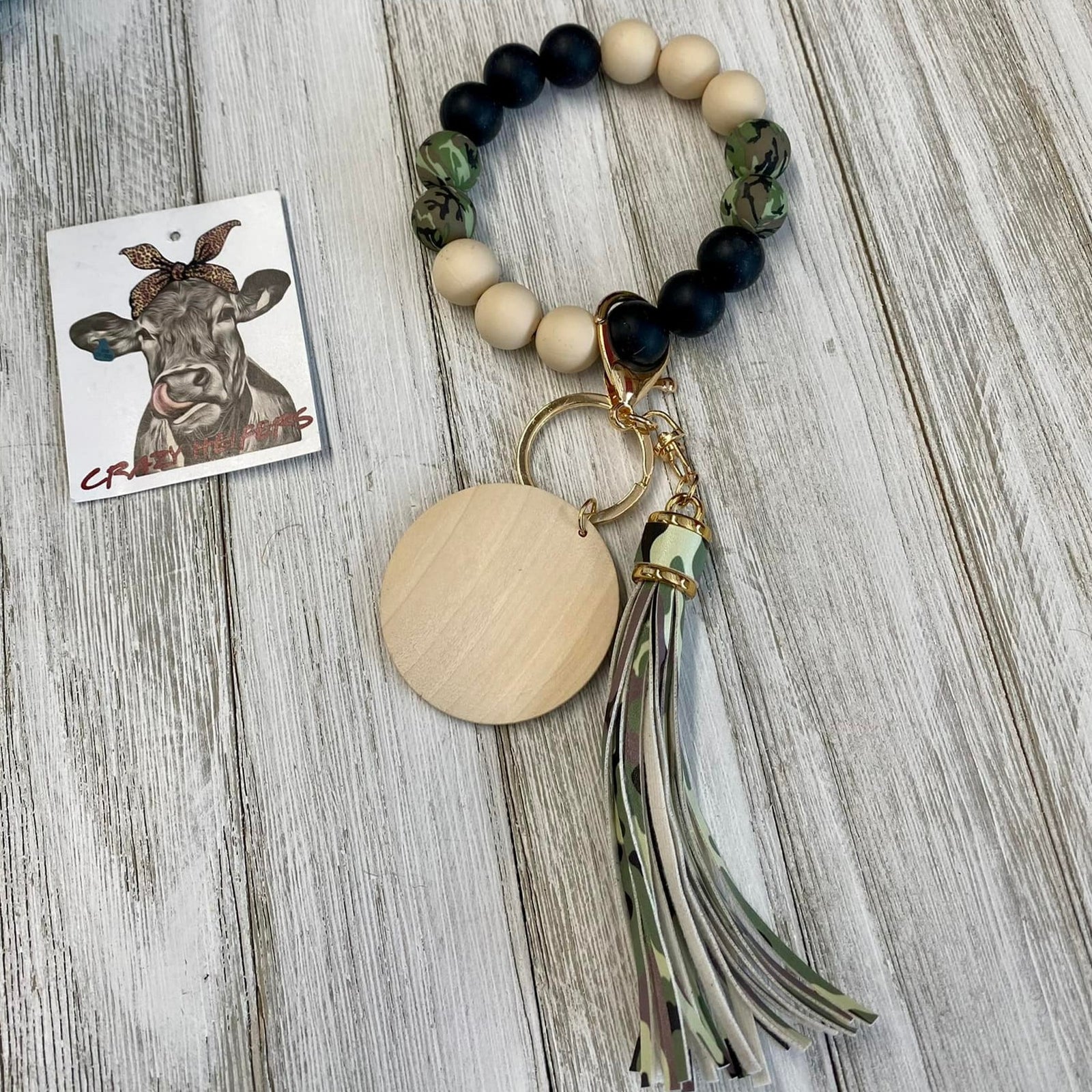 Silicone Bangle Keychain-Summer