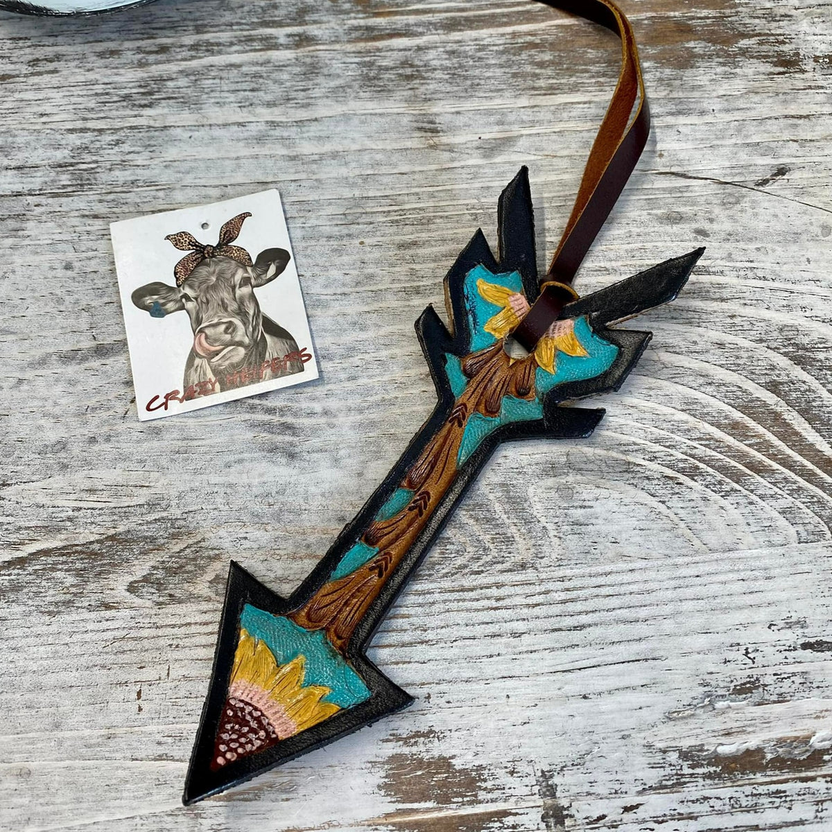 Tooled Arrow Bag Charms