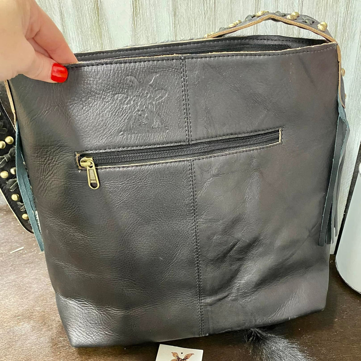 Maggie Studded Shoulder Bag