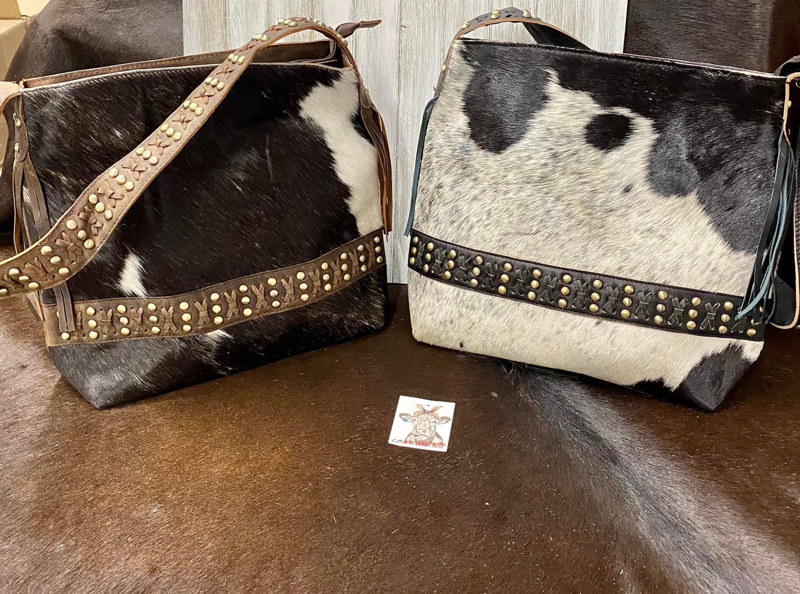 Maggie Studded Shoulder Bag