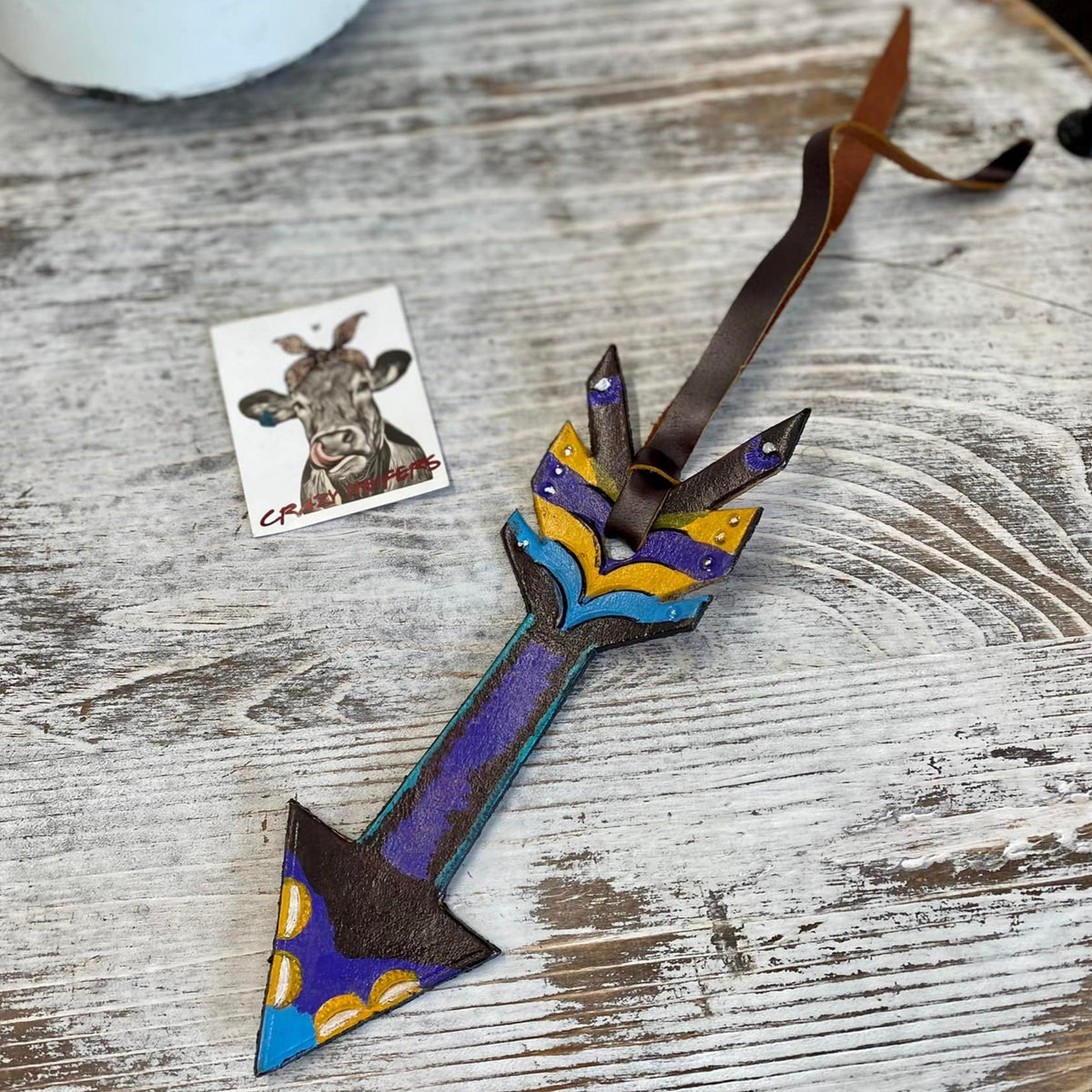 Tooled Arrow Bag Charms
