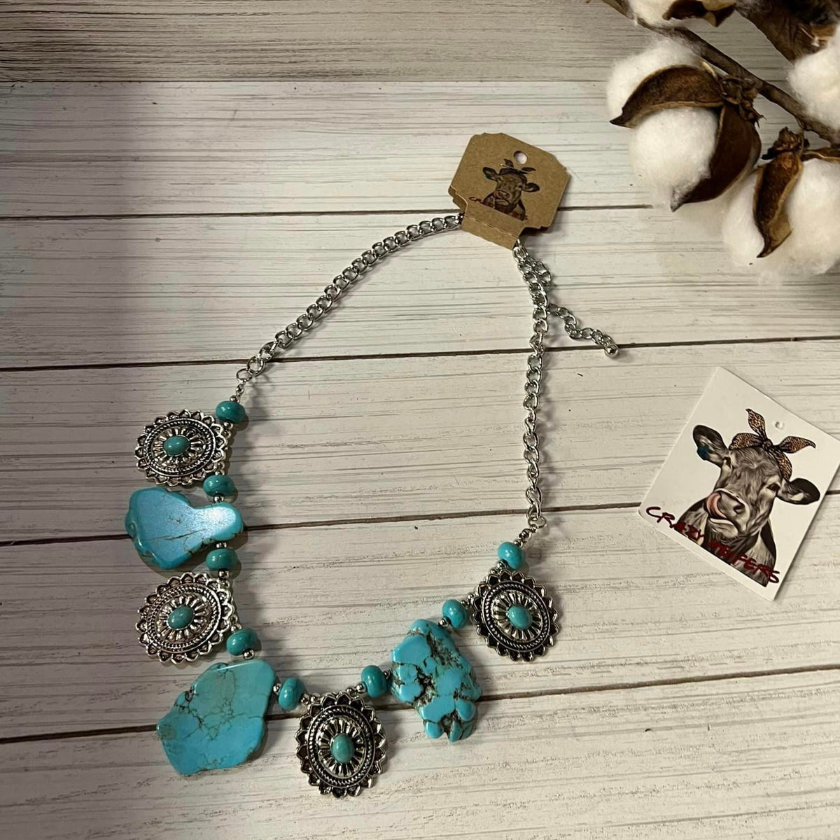 Chunky Turquoise Necklace