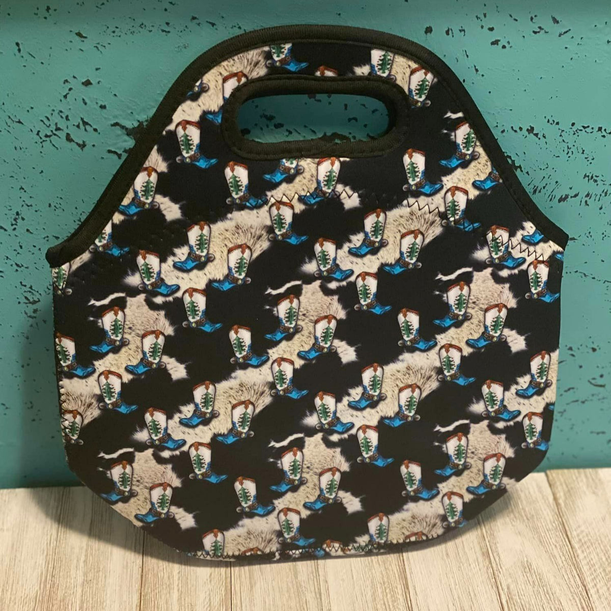 Neoprene Lunch Bags-CHRISTMAS