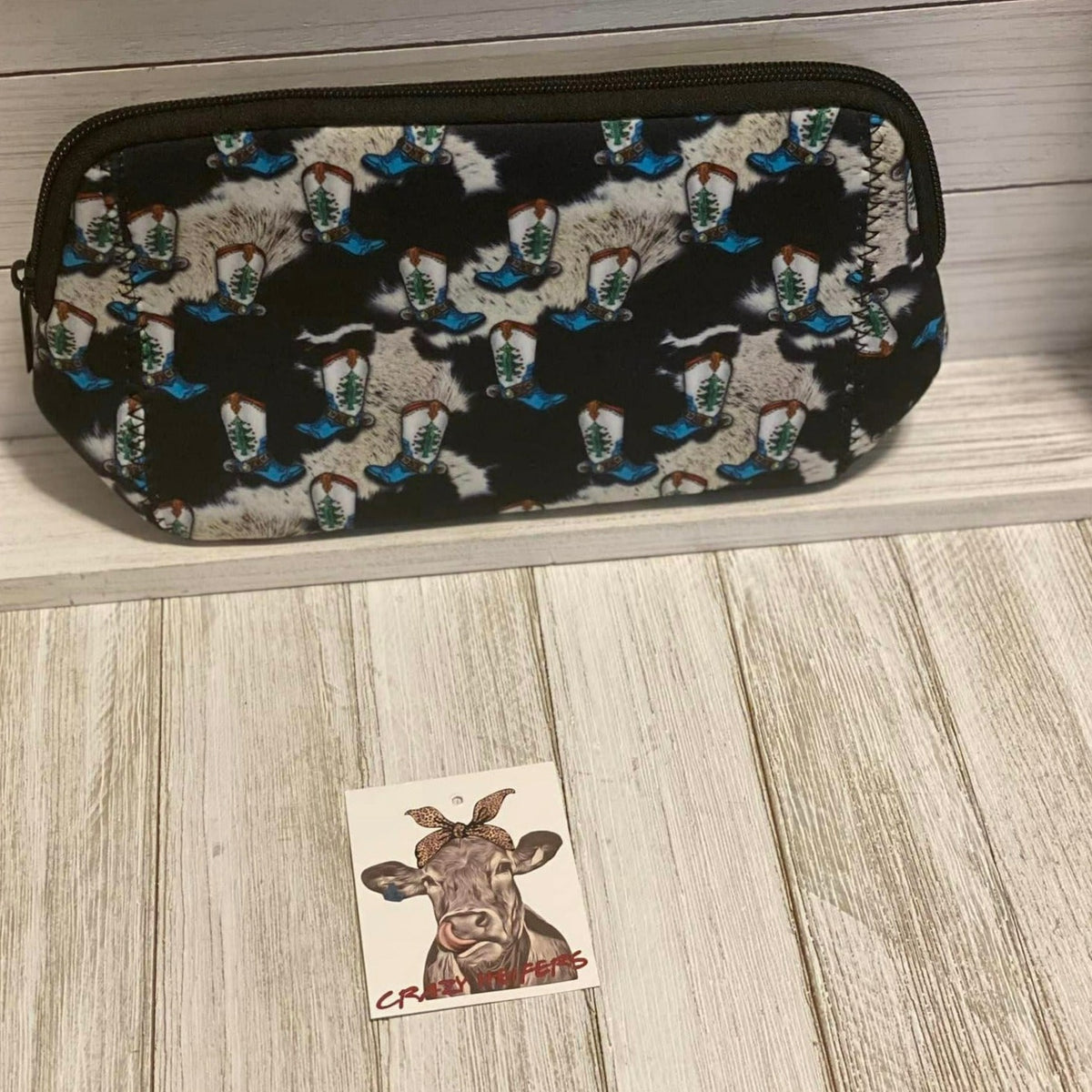 Neoprene Makeup Bags-CHRISTMAS