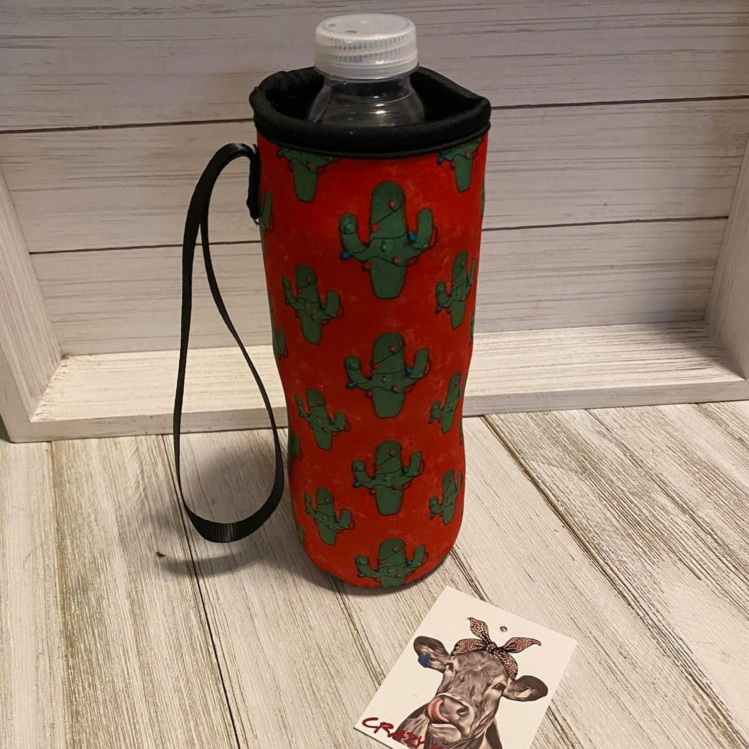 Neoprene Water Bottle Holders-CHRISTMAS