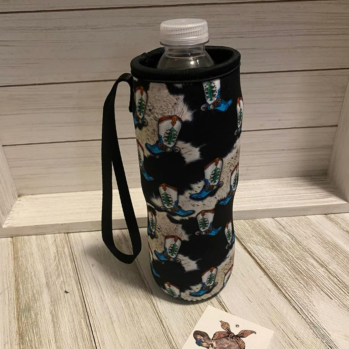 Neoprene Water Bottle Holders-CHRISTMAS