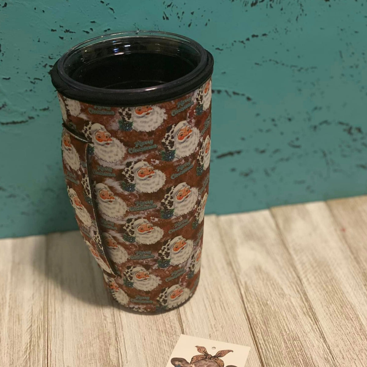 Neoprene 30oz Tumbler Covers W/Handle-CHRISTMAS