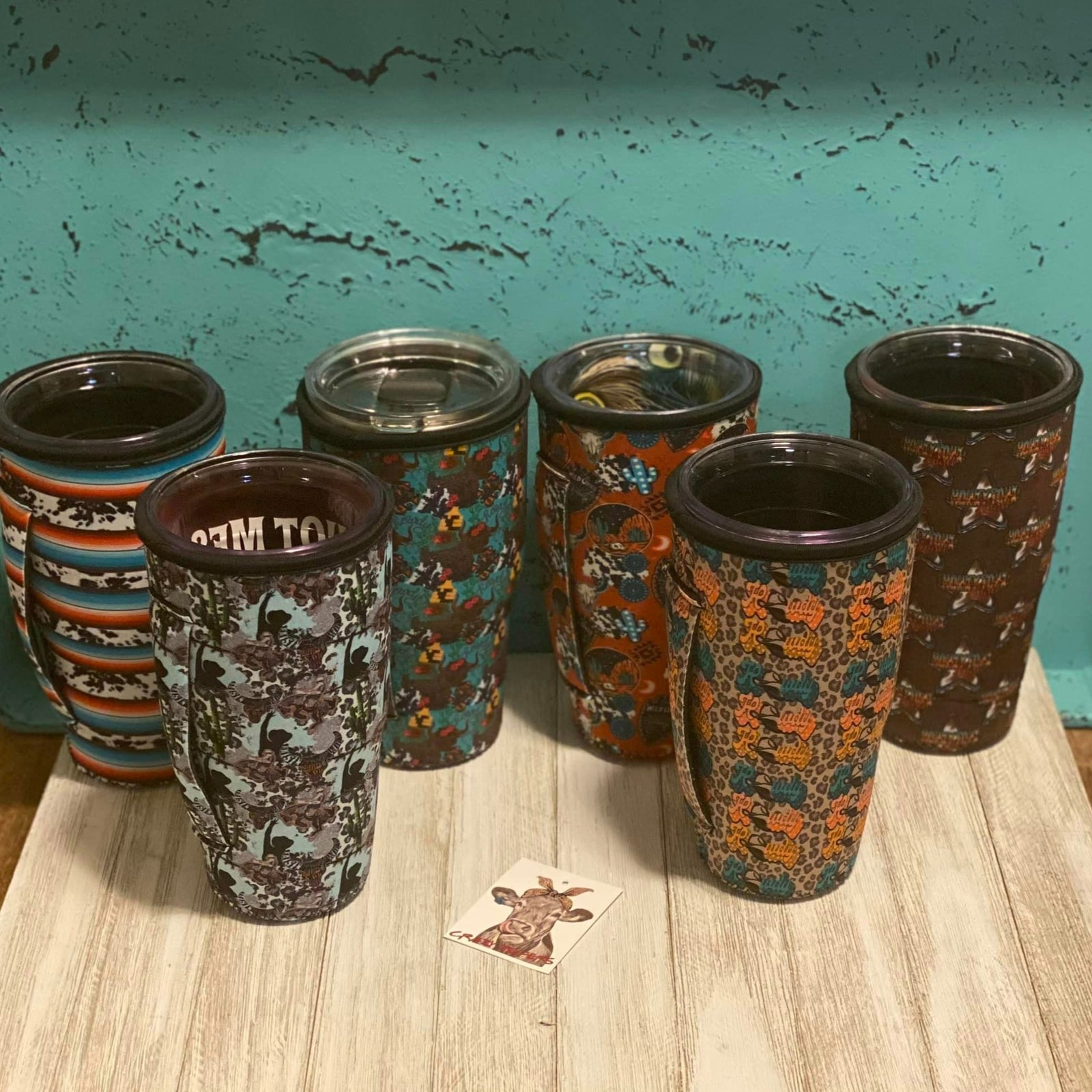 Neoprene 30oz Tumbler Covers W/Handle-NEW