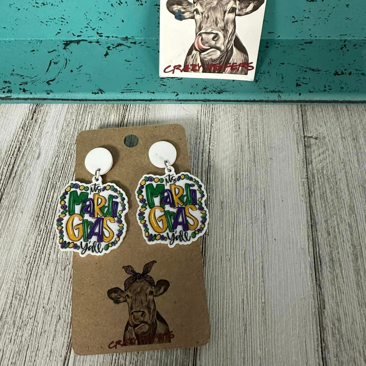 Acrylic Earrings Mixed Designs