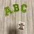 Chenille Letters-Green-Iron On