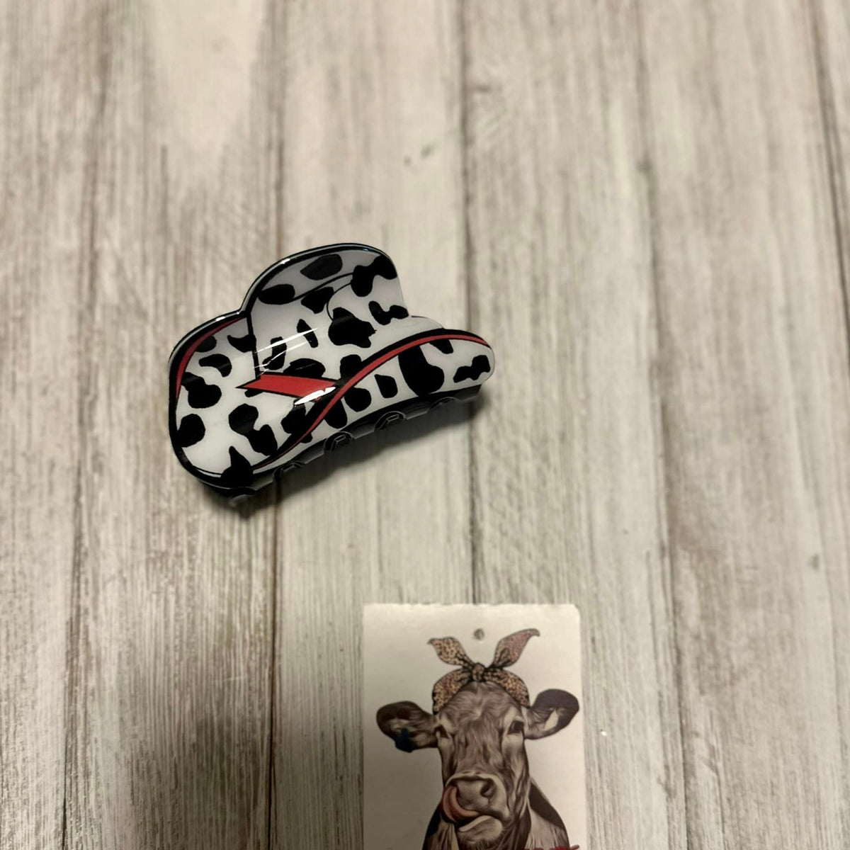 Cowboy Hat Hair Clips