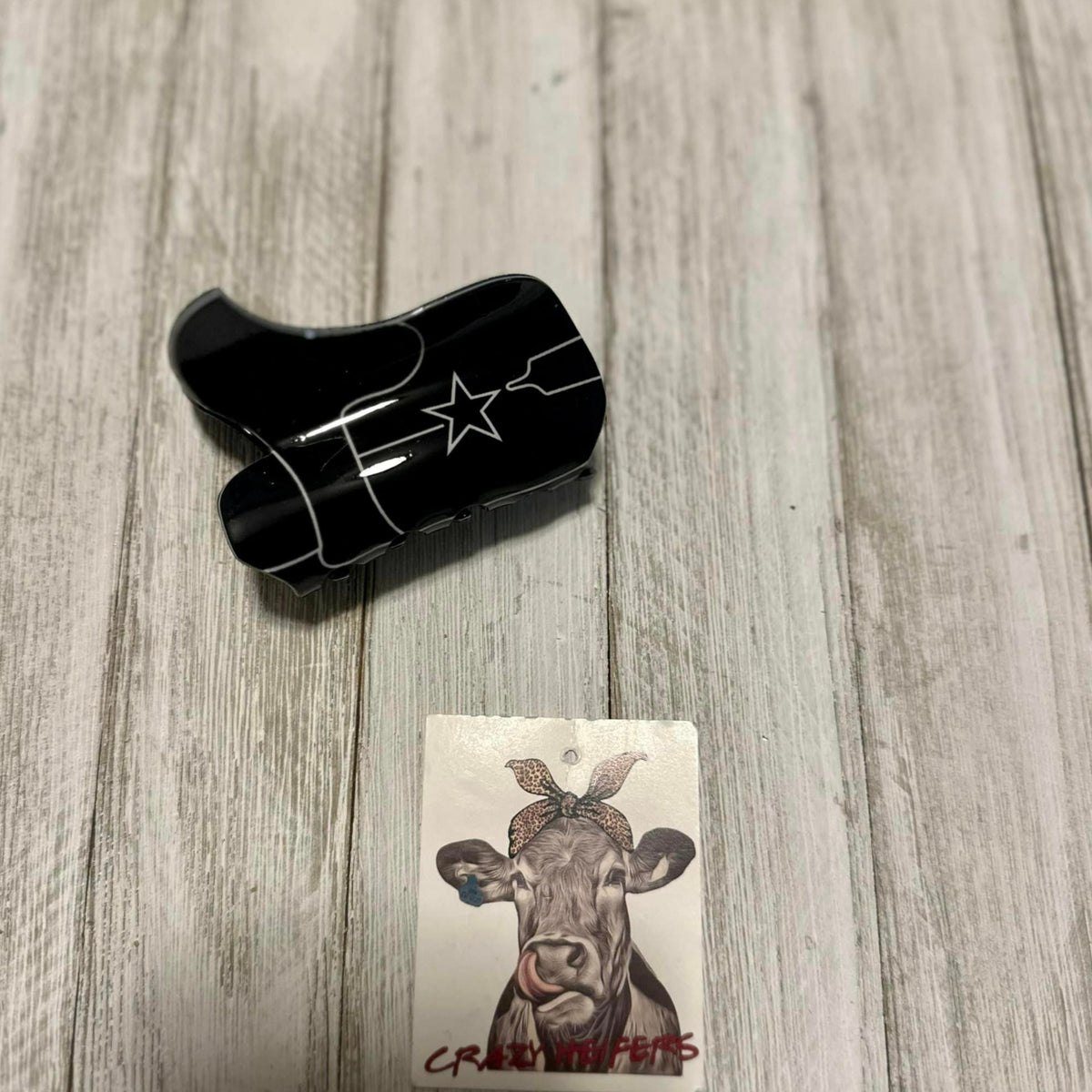 Cowboy Boot Hair Clips
