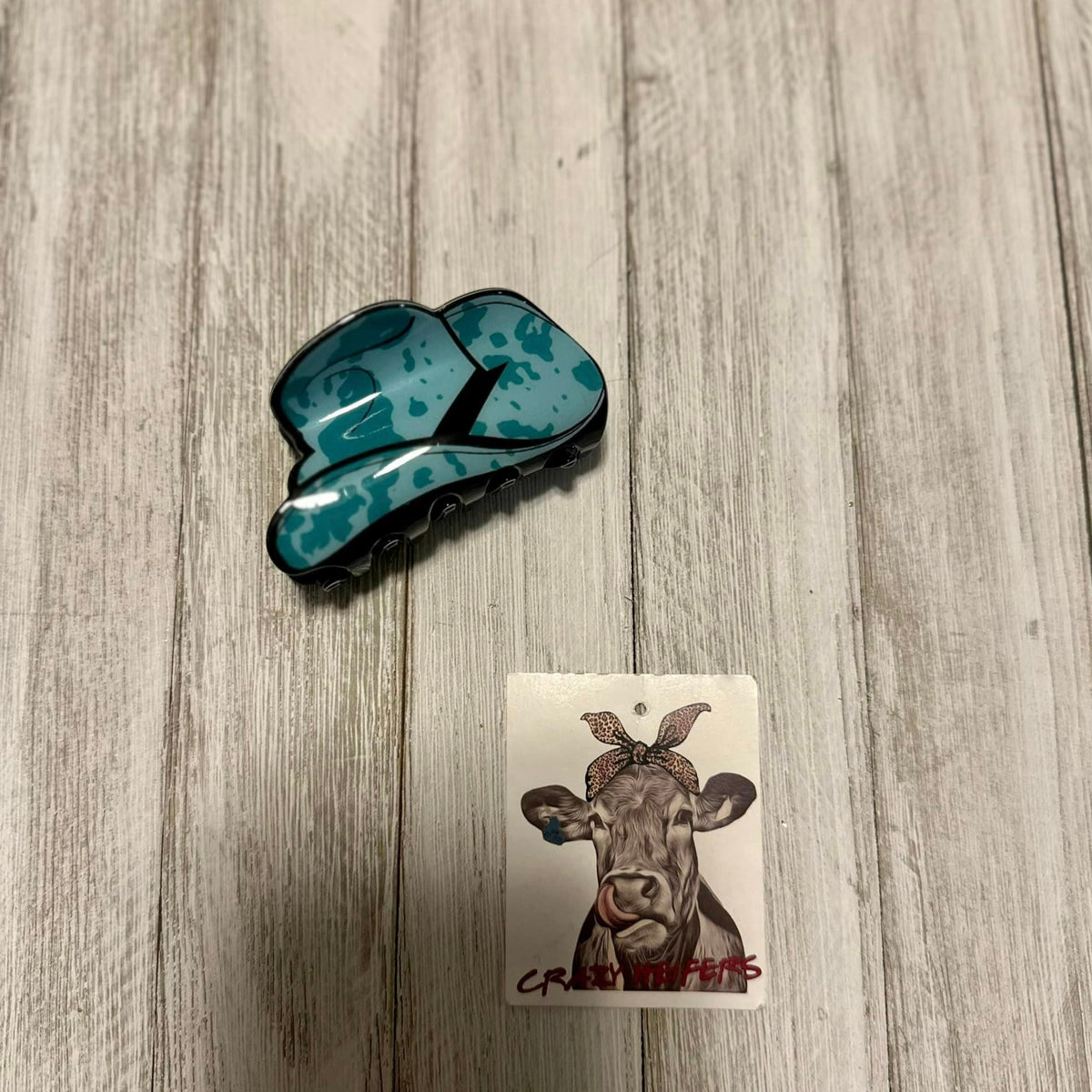 Cowboy Hat Hair Clips