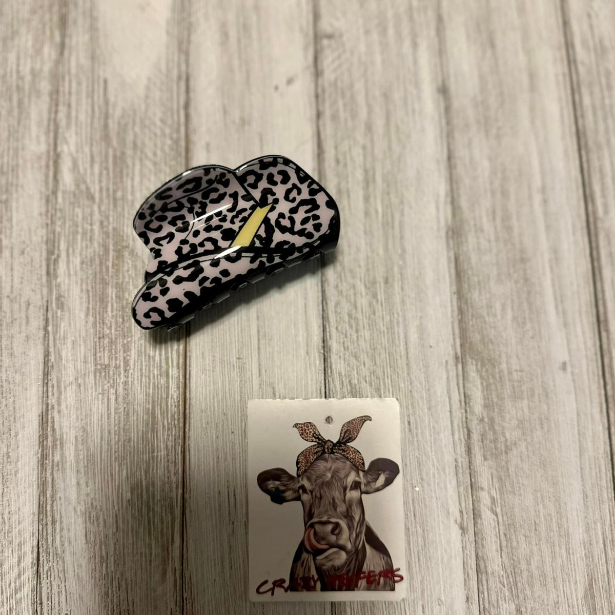 Cowboy Hat Hair Clips