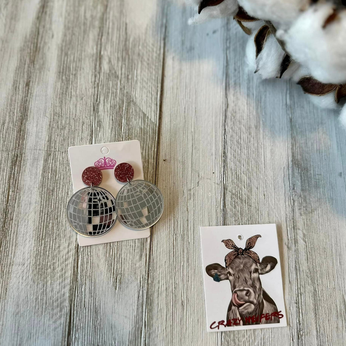 Western Acrylic Earrings