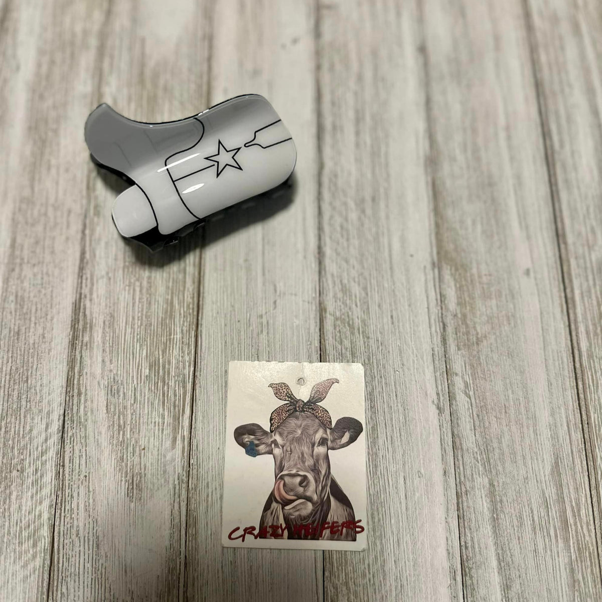 Cowboy Boot Hair Clips